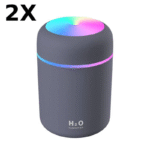 300Ml Mini Air Humidifier Ultrasonic Aroma Essential Oil Diffuser Auto Shut-Off USB Mist Sprayer Home Car Air Humidifier Light - Image 14