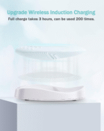 303 Facial Cleansing Brush Grey Bundled with Milk Frother Black - Image 4