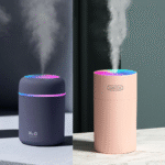 300Ml Mini Air Humidifier Ultrasonic Aroma Essential Oil Diffuser Auto Shut-Off USB Mist Sprayer Home Car Air Humidifier Light - Image 4