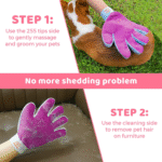 Dog & Cat Brush-Deshedding Brush, Dematting Tools, Shedding Brush Glove, Reduces Shedding up to 95%, for Short to Long Hair, Small to Medium Breeds, Pink - Image 5