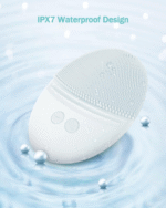 303 Facial Cleansing Brush Grey Bundled with Milk Frother Black - Image 5