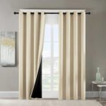 Polyester Grommets Thermal Insulated With Coated Lining 52 In. W X 84 In. L Indoor Blackout Curtains 3 Colors Available,Set Of 2 - Image 8