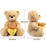 12" Teddy Bear Stuffed Animal, 3 Pcs Plush Toy Gift for Women,Girlfriend - Image 2