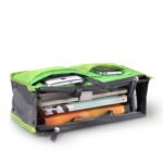 Women Lady Travel Insert Handbag Organizer Makeup Bags Toiletry Purse Liner With Hand Strap - Image 7