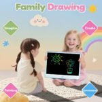 LCD Writing Tablet, Valentines Day Gifts For Kids,16 Inch Colorful Toddler Doodle Board Drawing Tablet, Erasable Reusable Electronic Drawing Pads, Educational And Learning Toys For Kids - Image 7