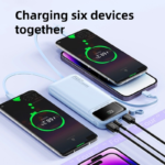 Portable Charger with Built-In Cables-10000Ma - Image 3