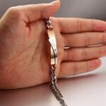 Hylomall Matching Couple Bracelets for Men Women : His Hers Stainless Steel Cuban Link Chain Bracelets Set for Boyfriend Girlfriend Husband Wife, Romantic Gifts for Valentines Birthday - Image 2