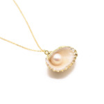 Pearl Necklace 925 Sterling Silver Shell Jewelry - Image 7