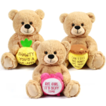 12" Teddy Bear Stuffed Animal, 3 Pcs Plush Toy Gift for Women,Girlfriend - Image 10