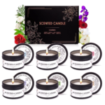 Giphtpoeet Scented Candles Gift Set 9 Pack Natural Soy Wax Jar Candles for Home Scented - Image 9