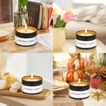Giphtpoeet Scented Candles Gift Set 9 Pack Natural Soy Wax Jar Candles for Home Scented - Image 7
