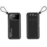 Portable Charger with Built-In Cables-10000Ma