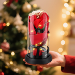 Valentines Day Decorations, Eternal Flowers Bouquet, Red Rose Artificial Flowers for Mom Women Her, Unique Anniversary Mother'S Day Christmas Birthday Gift, Home Decor - Image 3