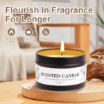 Giphtpoeet Scented Candles Gift Set 9 Pack Natural Soy Wax Jar Candles for Home Scented - Image 4