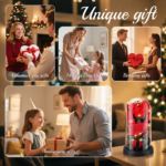 Valentines Day Decorations, Eternal Flowers Bouquet, Red Rose Artificial Flowers for Mom Women Her, Unique Anniversary Mother'S Day Christmas Birthday Gift, Home Decor - Image 4