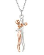 Couple Affectionate Hug Embrace Pendant Necklace Women Valentine'S Day Gifts US - Image 18