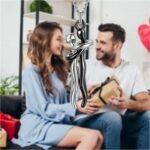 Couple Affectionate Hug Embrace Pendant Necklace Women Valentine'S Day Gifts US - Image 8